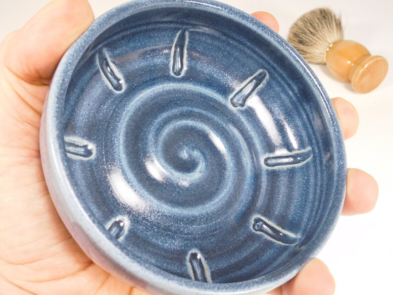 Ceramic Shaving Bowl Traditional Wheel Thrown Etsy