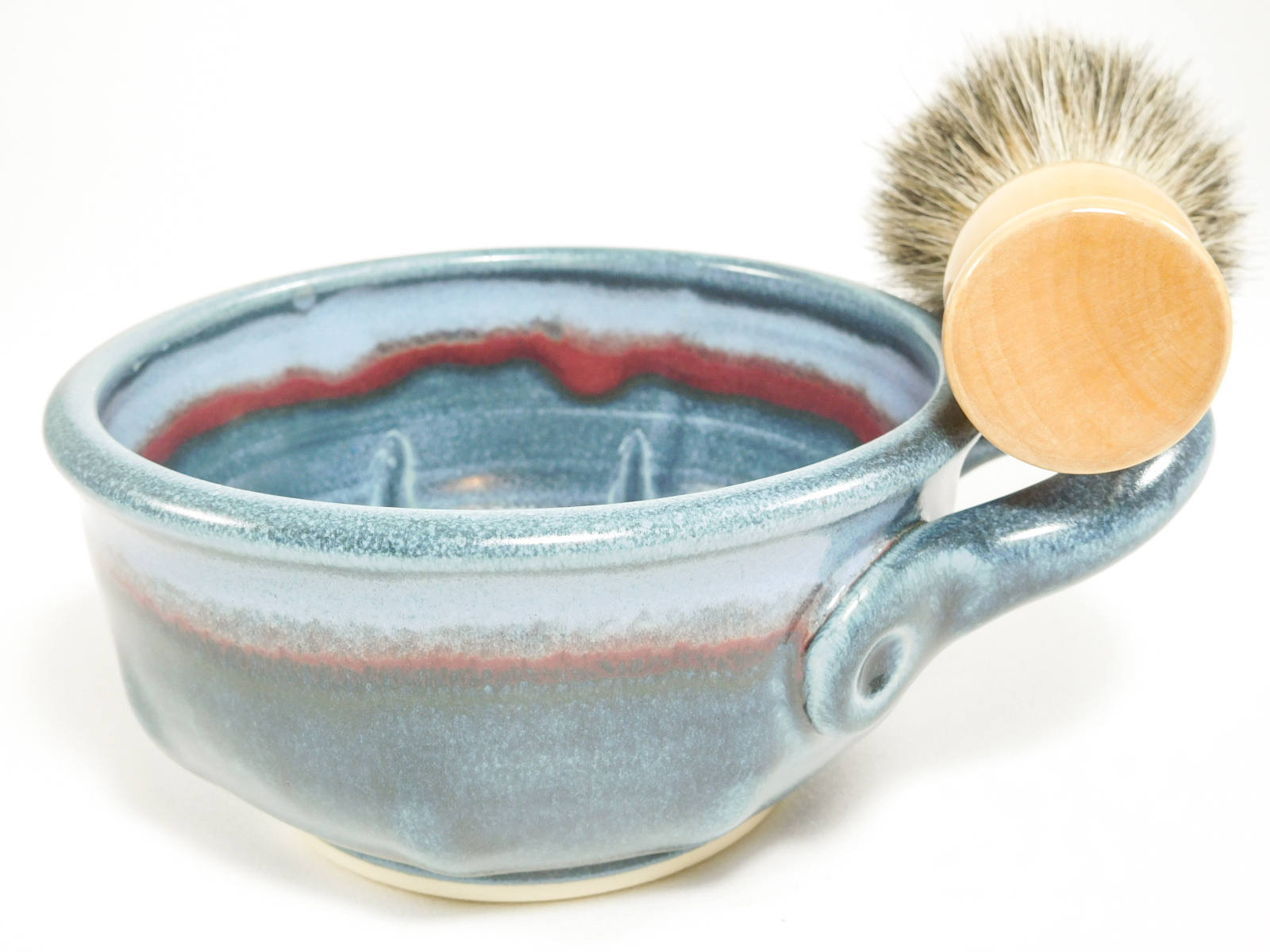 Shaving Soap Mug for OldFashioned Wet Shaving Stoneware Etsy