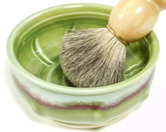 Pottery Shaving Bowl - Ceramic Shave Bowl - Clay Shaving Cup - Lather Cup - Dish for Wet Shaving - Wet Shaving Pottery