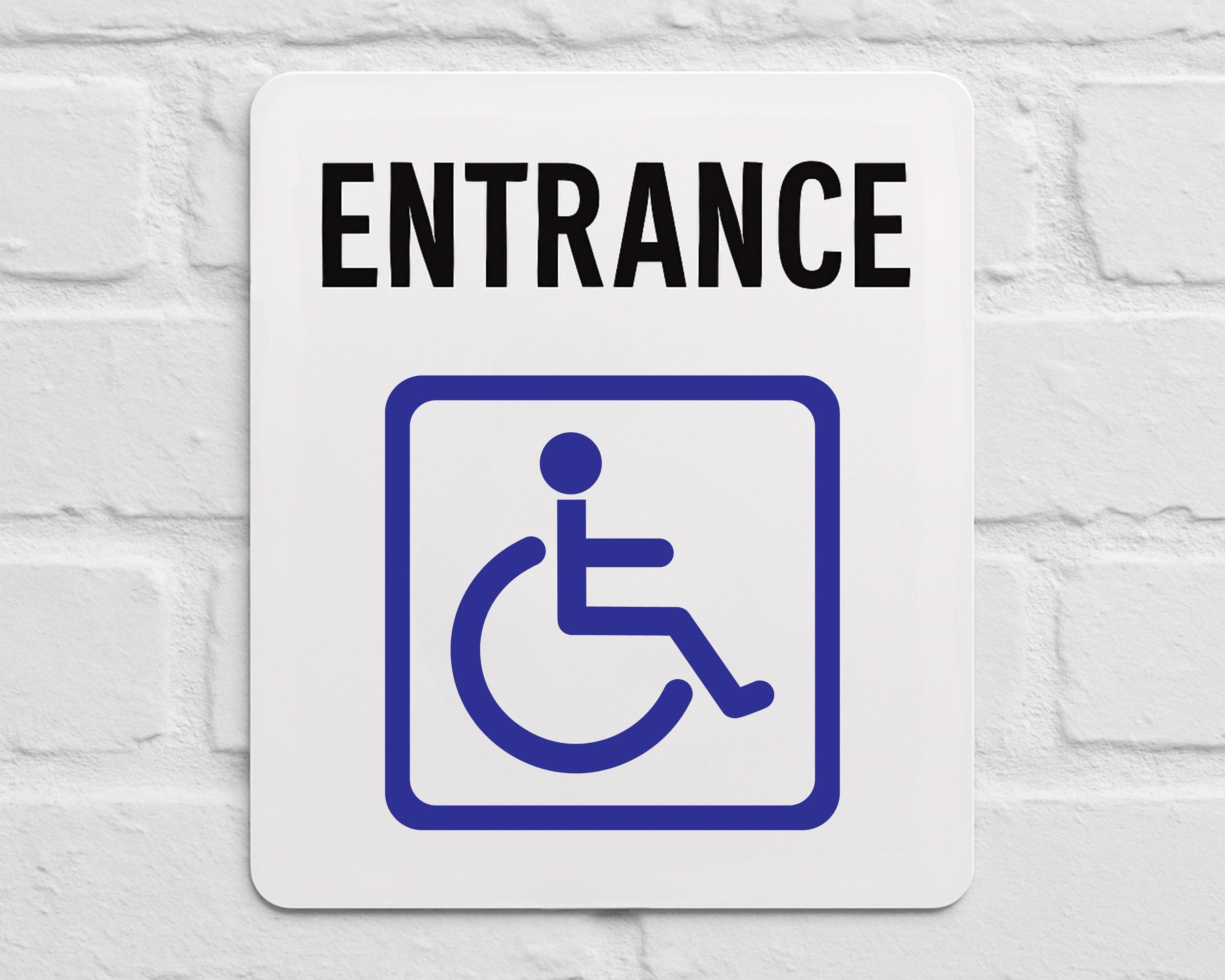 Vector File Handicap Sign Handicap Symbol Vector, Wheelchair Symbol SVG Cut File, Accessibility ...