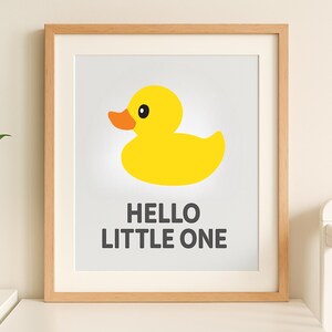 Rubber Duck Vector, Rubber Ducky Cut File, Duck Silhouette, Baby Duck SVG Clipart - Digital Download image 3