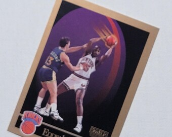 Eddie Lee Wilkins Knicks Trading Card: 1990 SkyBox Inaugural Edition