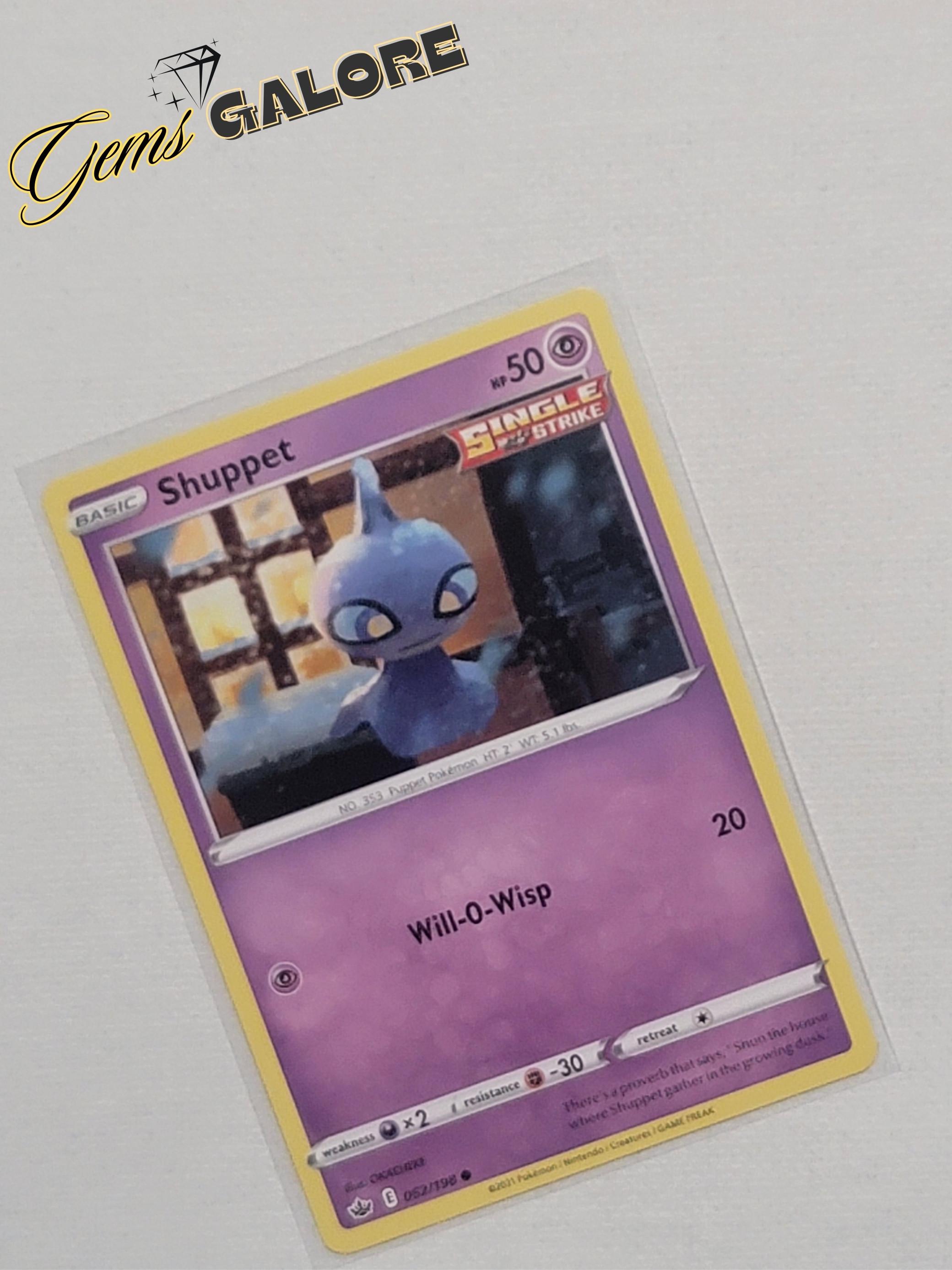 pokemon card shuppet Buy Shuppet Common | Chilling Reign