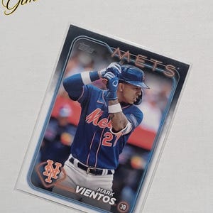 Carte Mark Vientos Topps 2023 n°78 - 3e but des Mets de New York - Carte Mark Vientos de 3e but des Mets de New York en parfait état