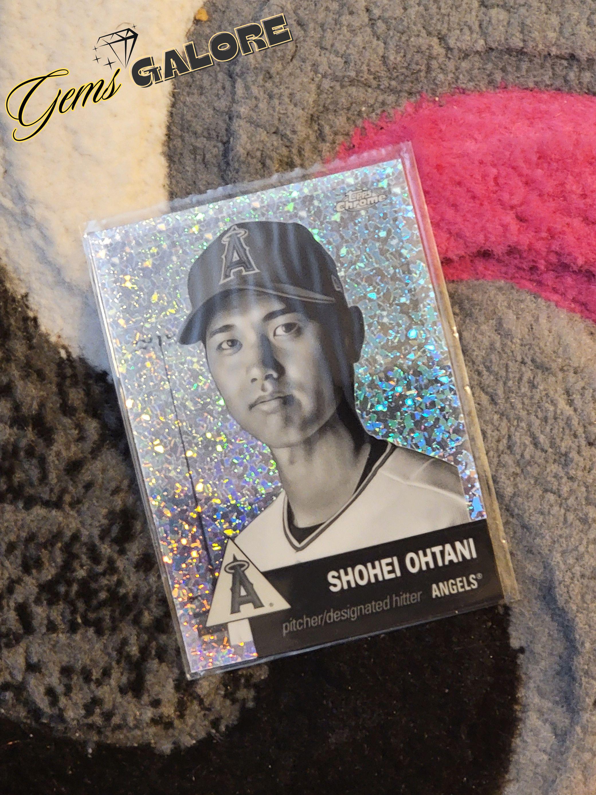 大谷翔平 2022 Topps Chrome Platinum B&W Mini Diamond Refractor 