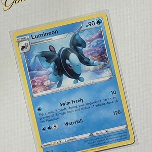 B23 Lumineon - Tarjeta Pokémon de la etapa 1 - N.º 041/196 (2022) - Estado impecable o casi impecable
