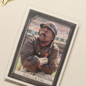 2021 Tony Gwynn Topps Gallery MLB Trading Card #199 - Hall of Fame Outfielder - Mint Condition
