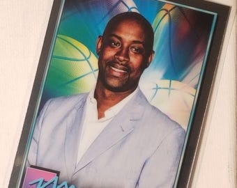 Carta NBA Topps 2021 di Kenny Anderson - Memorabilia dei New Jersey Nets