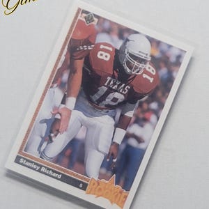 Stanley Richard Star Rookie Football Trading Card #16 - Texas Longhorns Standout Safety - Nieuwstaat