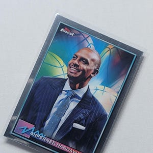 Carte à collectionner Anfernee Hardaway Topps Finest NBA 2021 - Carte n° 15 - « Penny » - Étoile de la NBA des années 90 - Authentique collection en parfait état