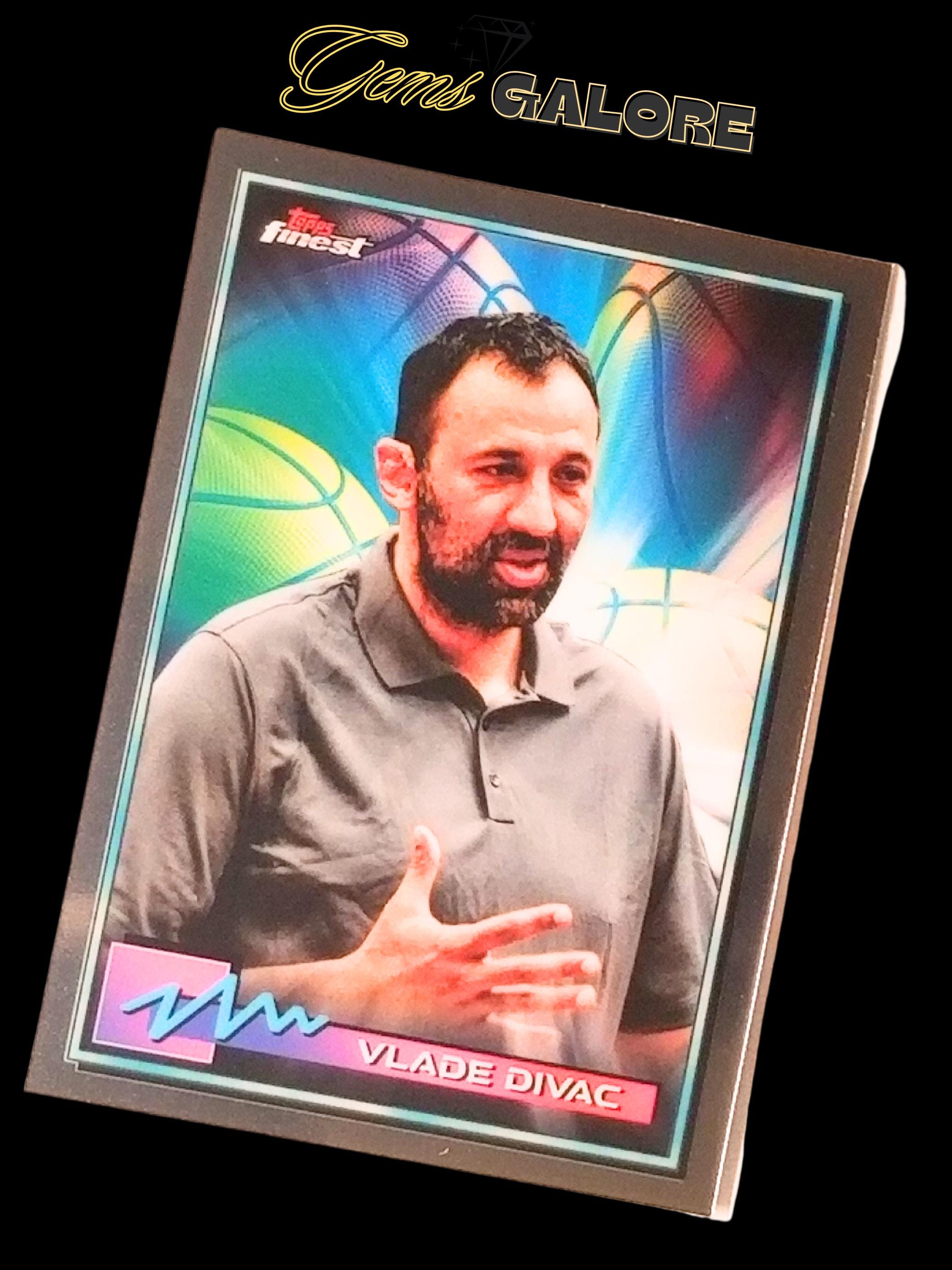 2021年 ヴラデ・ディヴァツ Topps Finest NBA トレーディングカード 