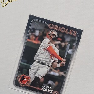 2023 Topps Austin Hays Card #307- Baltimore Orioles Outfielder - Mint/Near Mint Condition