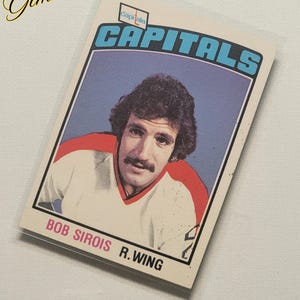 Bob Sirois Hockey Trading Card 1975-76 - Washington Capitals Legend #323 - Nieuwstaat