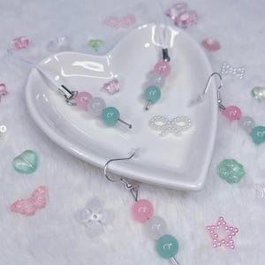 Dango phone charms, keychain phone strap Dango earrings cute phone charm