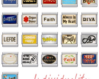 Italienische Charms, 9 mm Charms, italienische Armband Charms, italienisches Bettelarmband, benutzerdefinierte Armband Charms, Individualität Charms