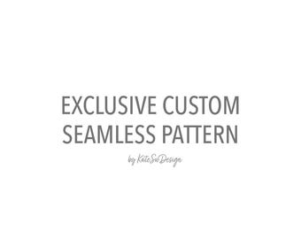 Exclusive Custom Seamless Pattern | Repeat Digital Design for Commercial Use Royalty Free