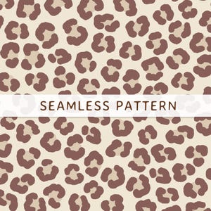 Cheetah Print Seamless Pattern Leopard Animal Print