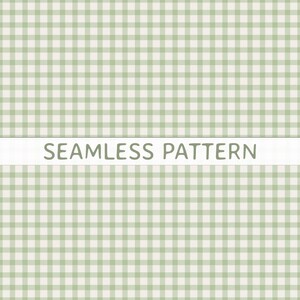 Sage Green Gingham Seamless Pattern Commercial Use Cottagecore Aesthetic Background PNG Download Pastel Green Farmhouse Print Backdrop