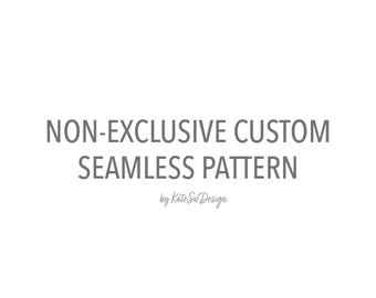 Custom Non-Exclusive Seamless Pattern | Repeat Digital Design for Commercial Use (PNG File)