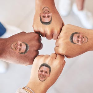 Lote de 24 Tatuagens Temporárias Personalizadas