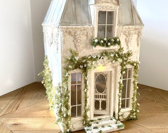 Dans Mes Reves Custom Dollhouse with Lights Unfurnished