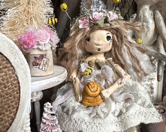 Princess Bea Handmade Clay Art Doll