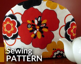 Tea cosy sewing pattern | DIY Tutorial | Tea cozy pattern | PDF | Instant download | Teapot cozy | Teapot cover | Tea warmer