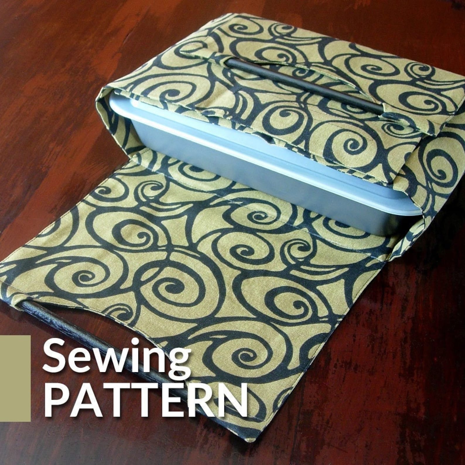Casserole Holder Pattern PDF Sewing Pattern DIY Instant Download Casserole Carrier to Sew