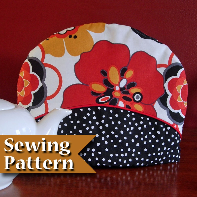 Tea Cosy Sewing Pattern DIY Teapot Cozy Pattern Instant Etsy