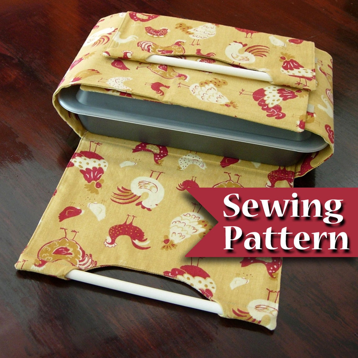 Casserole Carrier Pattern PDF Tutorial Casserole Dish Etsy