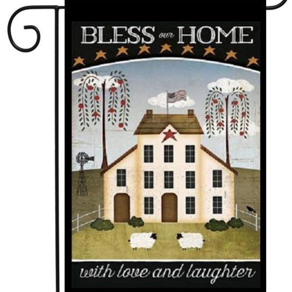 Bandera para jardín de la casa Prim Saltbox n.° G2256