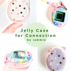 Jelly Tamagotchi Connection Case, Tamagotchi cases, tamagotchi cover, tamagotchi shell, resin case, translucent case, vpets case, glitters