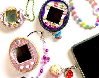 Tamagotchi Paradise Accessory, Tamagotchi Keychain, Tamagotchi Keychain, Magic Candy, Phone Charms, keychain, custom, Tamagotchi charm, fun