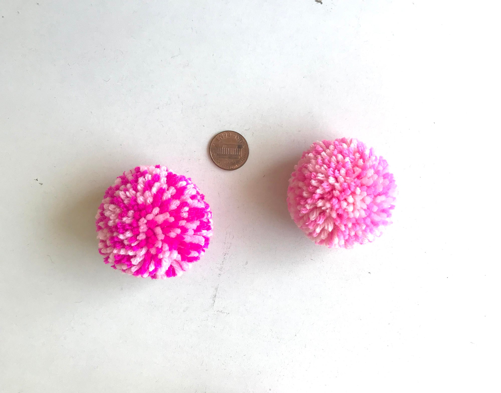 Pom Poms Yarn BLEND Pom Pom Poms Yarn Balls Mint Etsy
