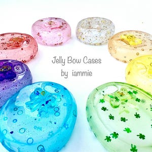 Jelly Tamagotchi Uni Case/ Tamagotchi Smart Case, Tamagotchi case, resin, tamagotchi cover, shell, translucent case, vpets case, glittering