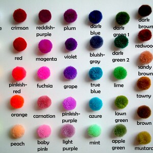 Pom Pom Garland, pastel, banner, yarn pom pom, yarn ball, sweet, pink, light blue, light green, yellow, cream, mobile, carnival, fancy image 5
