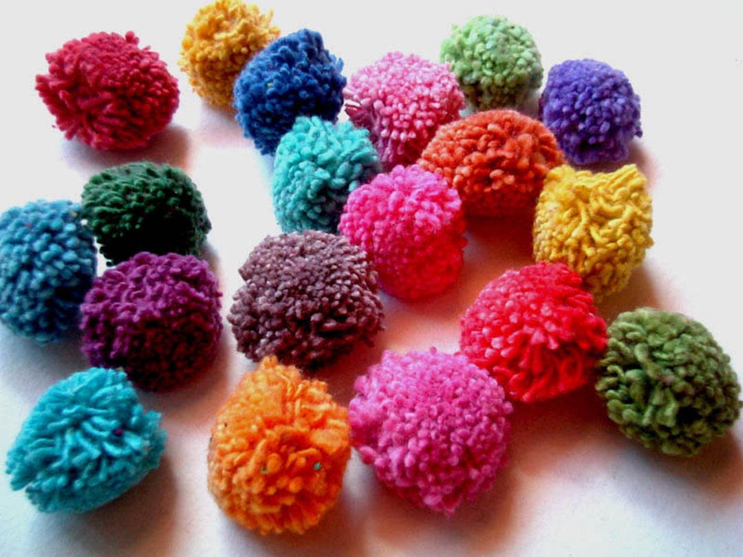 yarn pom poms for sale