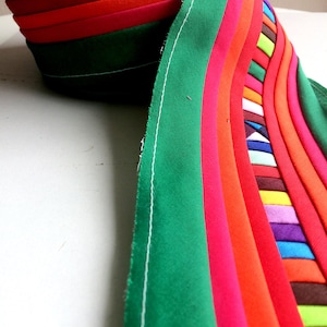 Hmong Stoff, Grün, Hmong Textil, Lisu Textil, Quilt, Stoff, Gelb, Thai Bergstamm, Hmong, Lisu Stoff, Genähter Stoff, Basteln, Textil