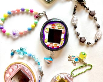 Tamagotchi Paradise Accessories, Magic Candy Charms, keychain, resin, bracelet, custom, personalized, phone, personalized, personal, fun