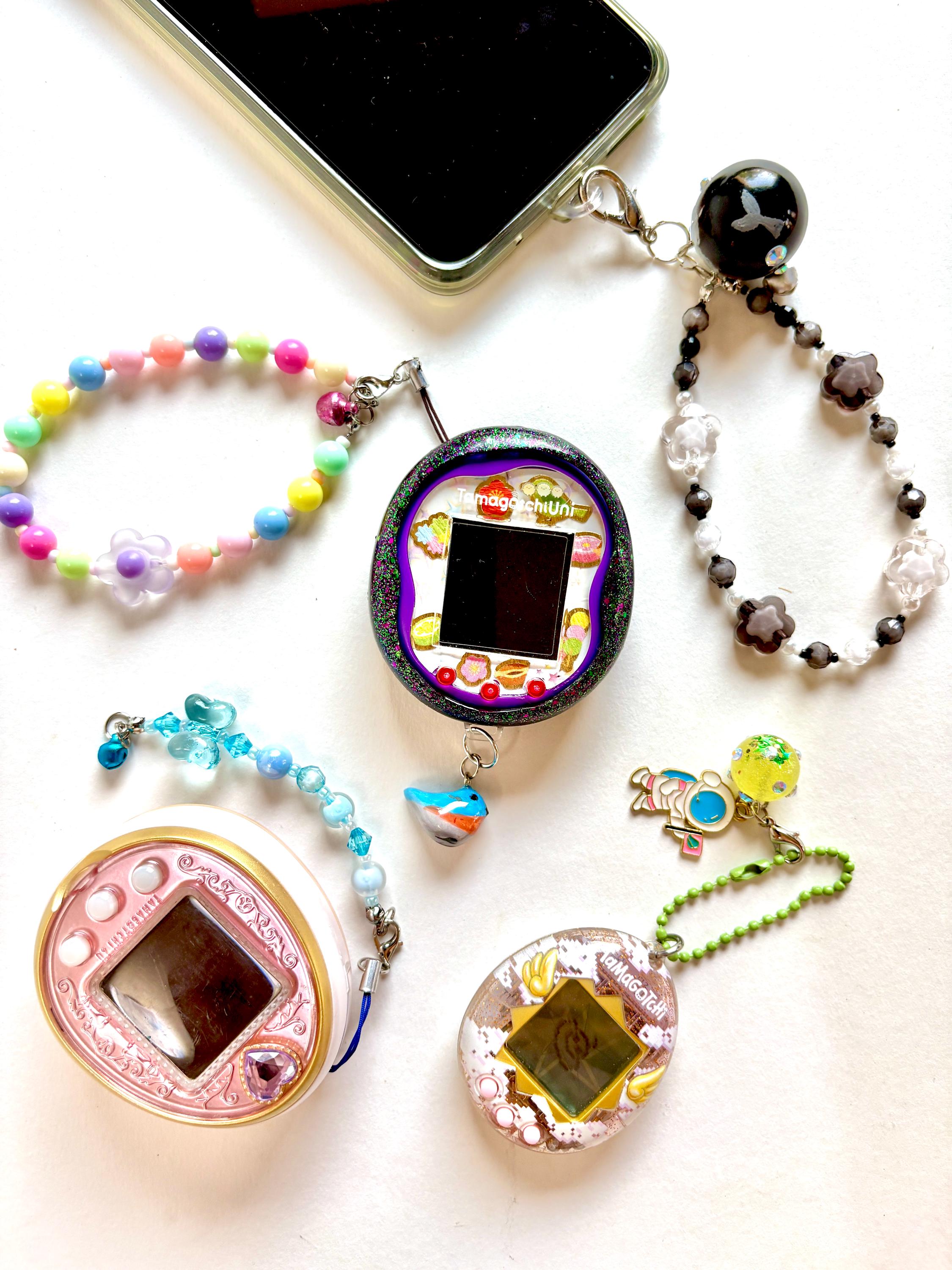 Tamagotchi Paradise Accessory, Tamagotchi Keychain, Tamagotchi