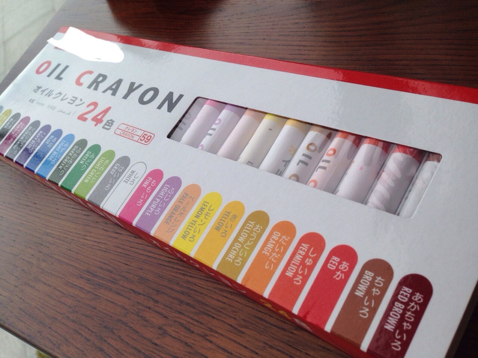 Oil Crayon Color Drawing Painting Craft Colorful Colour Etsy