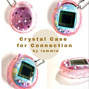 Crystal Tamagotchi Connection Case, Tamagotchi cases, tamagotchi cover, tamagotchi shell, resin case, translucent case, vpets case, glitters