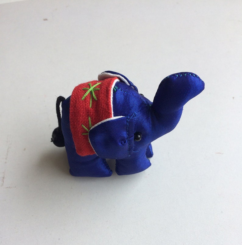 blue elephant doll