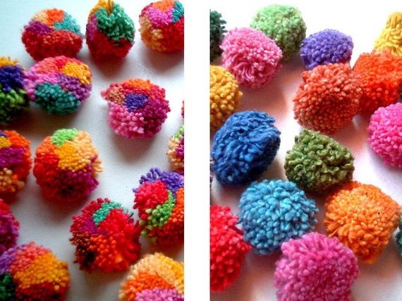 yarn pom poms for sale