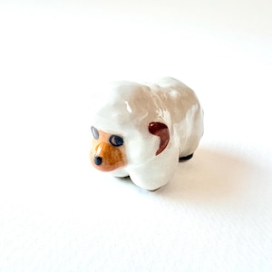 Sheep figure, Sheep figurine, Lamb figurine, White, Ceramic Sheep Figure, ceramic figure, animal figure, animal figurine, farm animal,ranch