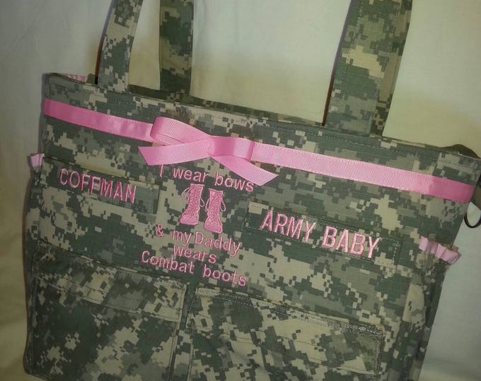 camo baby diaper bag