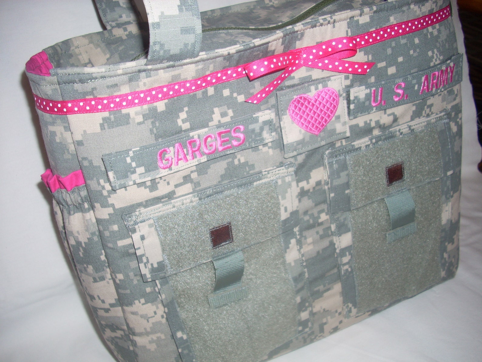 Camo Diaper Bag Army Bag Military Daddy Diaper Bag Army Etsy