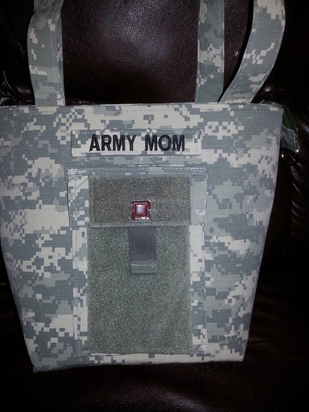 ACU handbag gift for mom Army mom purse Army wife handmade bag Etsy
