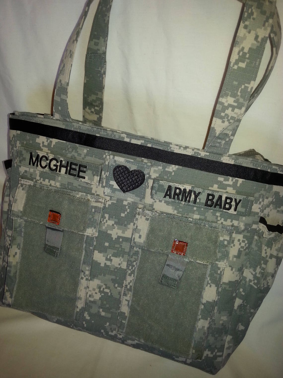 Army diaper bag camo daddy diaper bag Gift for her unique gift Etsy