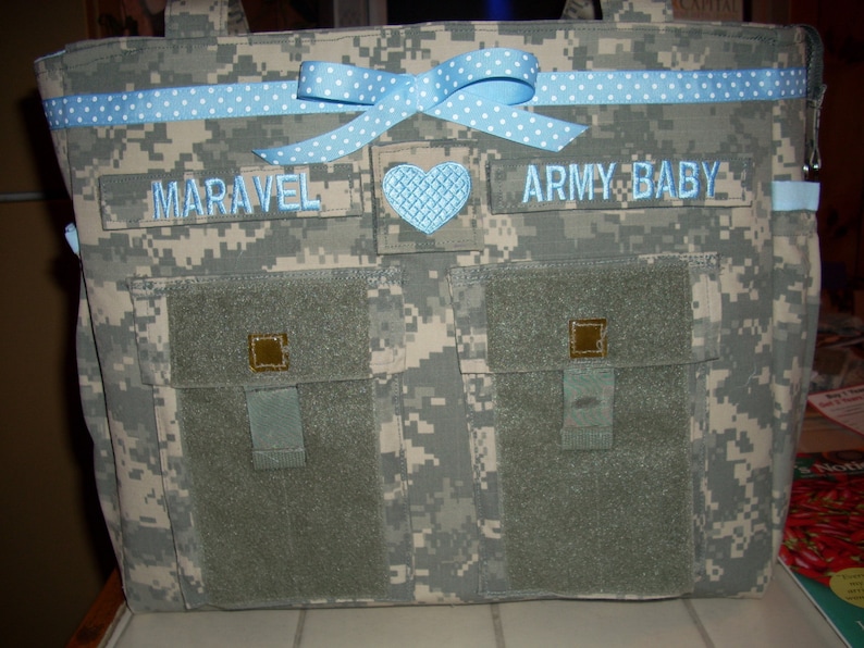 military style tactical diaper bag